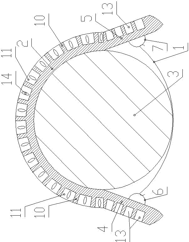 被动型防冰输电线路的制作方法