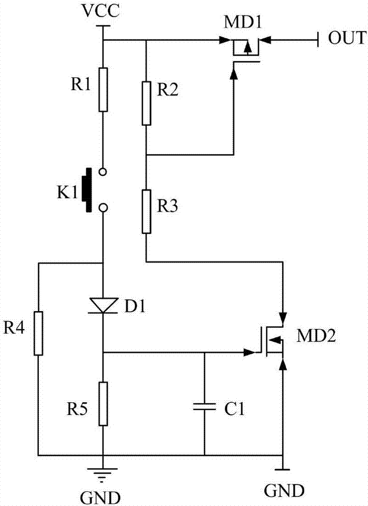 一種電源延時控制電路的製作方法