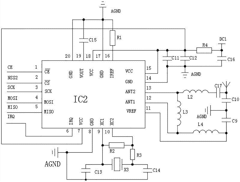 基于RCπ型滤波设计应用于射频识别技术的RF电路的制作方法