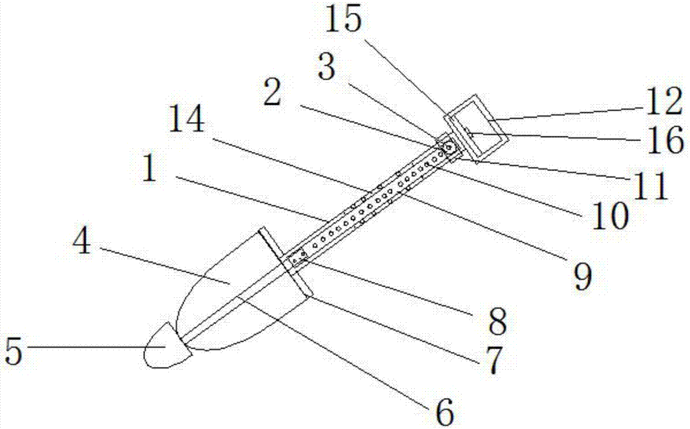 一种园林工程用园林铲的制作方法