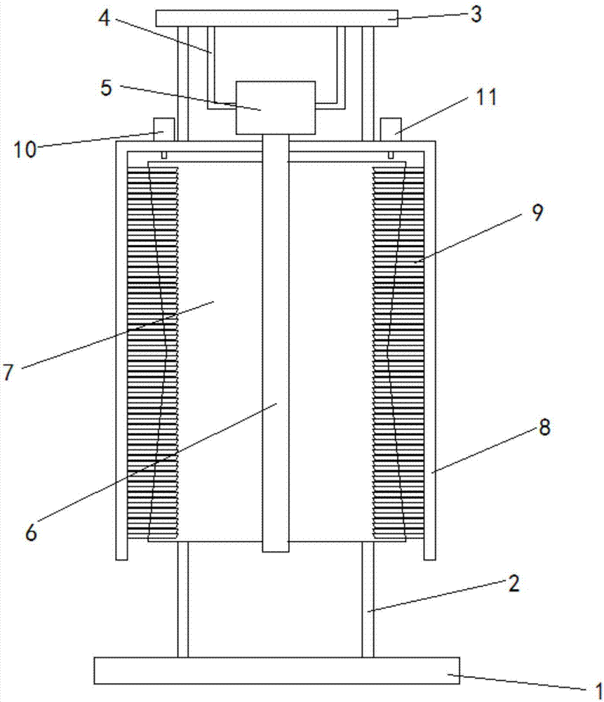 一种自清洁牛体刷的制作方法