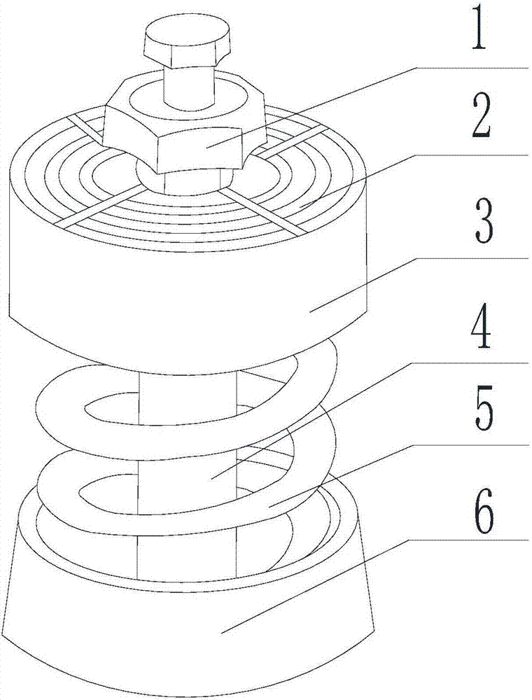 便于维护保养的弹簧减震器的制作方法