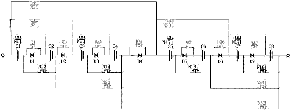 一種串聯鋰離子電池並聯旁路充電均衡系統及其控制方法與流程