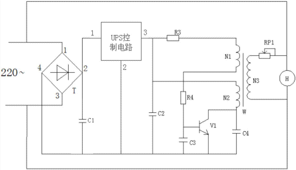 一种具有自动切换功能的UPS电源的制作方法