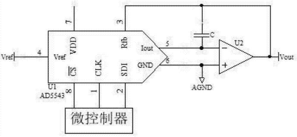 一种将数字量转换为电阻输出的电路的制作方法