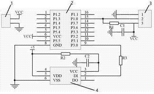 一種太陽能充電的智能溫度顯示燈的製作方法