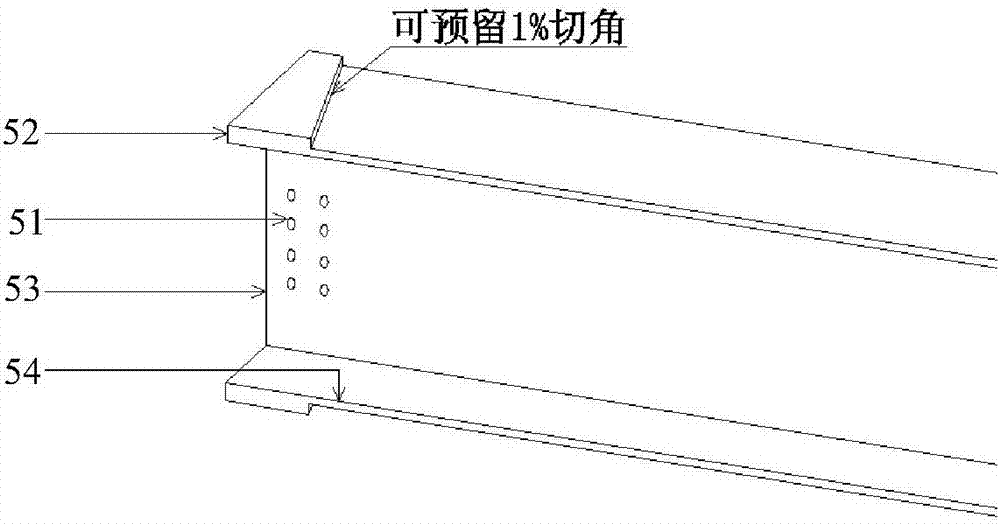 h型鋼柱與工字梁平推式燕尾榫裝配式框架節點設計方法與流程