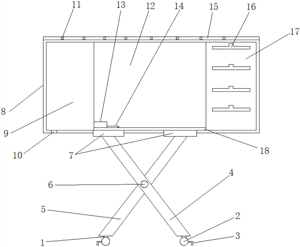 一种会计账用展示板的制作方法