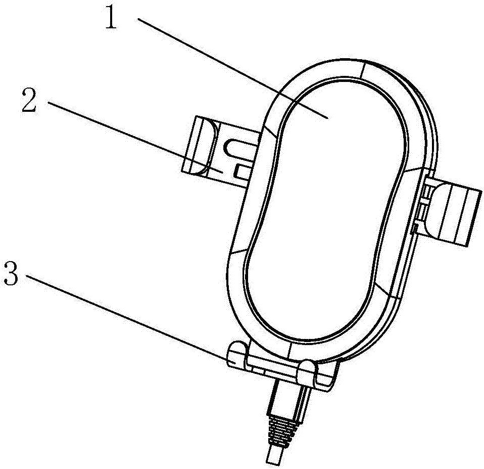 车载手机重力联动无线充电支架的制作方法