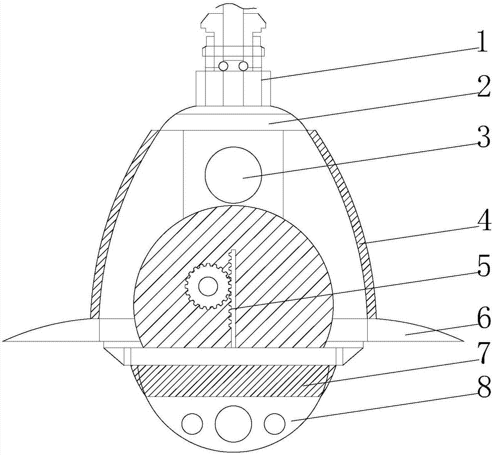 一种具有防水功能的户外用监控装置的制作方法