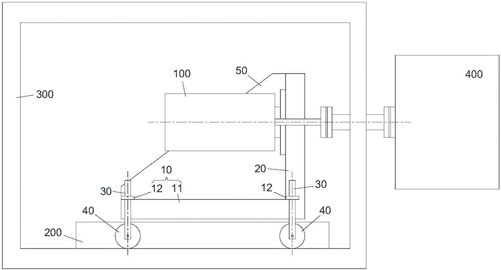 电机台架以及电机检测装置的制作方法