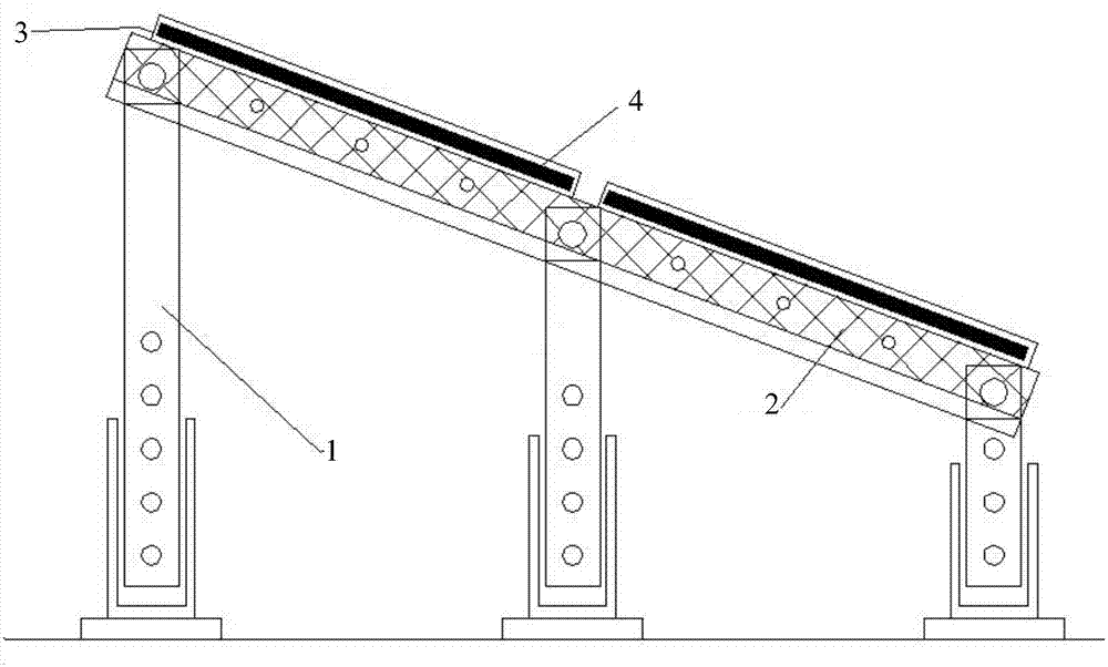 光伏组件用安装支架的制作方法