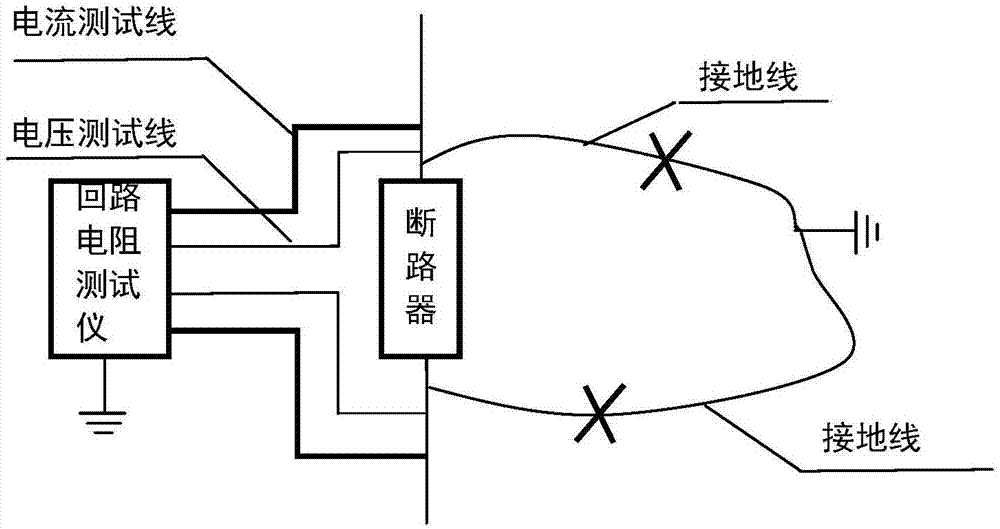 一种断路器的回路电阻测试仪的制作方法