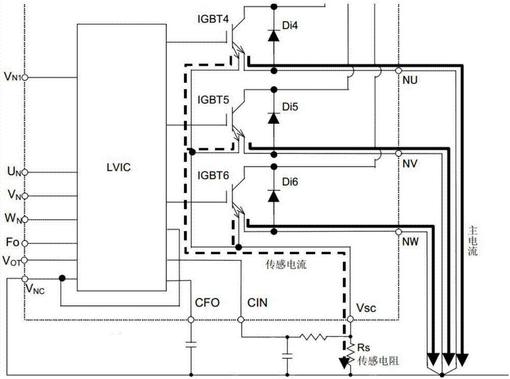 ipm模块的保护电路的制作方法