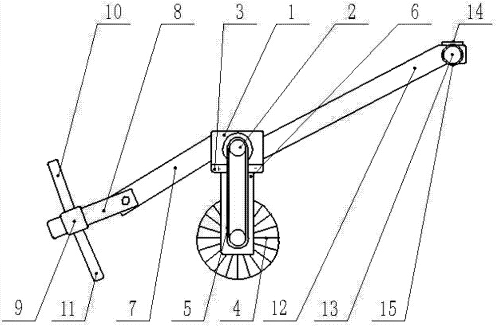 一种农作物除草省力锄头的制作方法