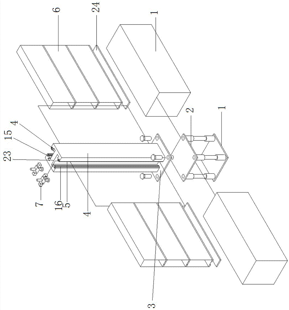 一种防洪组合式挡板机构的制作方法