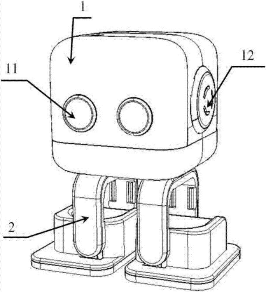 一种智能机器人玩具的制作方法