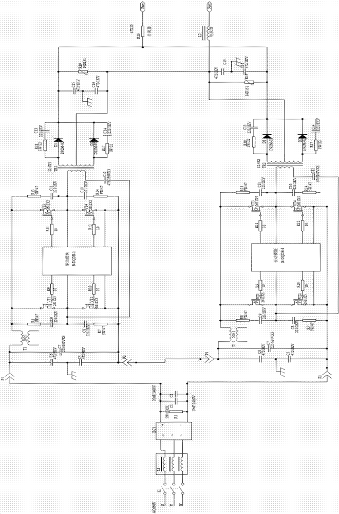 適用於礦用交流660v電源的逆變焊機電路的製作方法