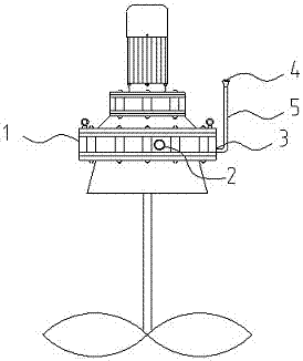 一种立式搅拌机变速箱便捷式加油装置的制作方法
