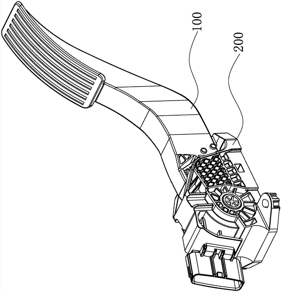 电子油门踏板原理图片