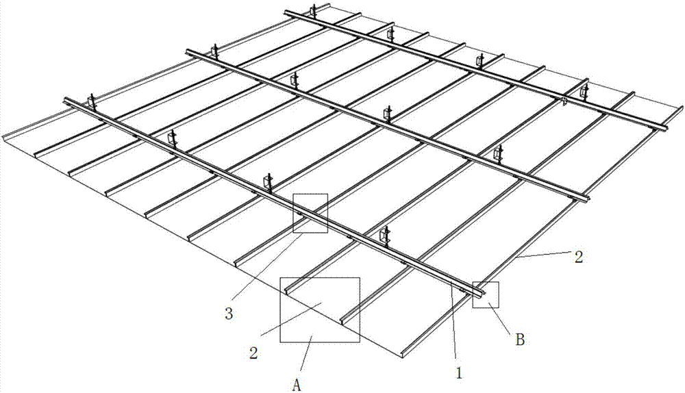一种斜坡轻型钢结构屋面铝板饰面吊顶系统的铝板饰面层的制作方法
