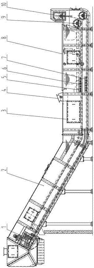 捞渣机水封槽结构图图片