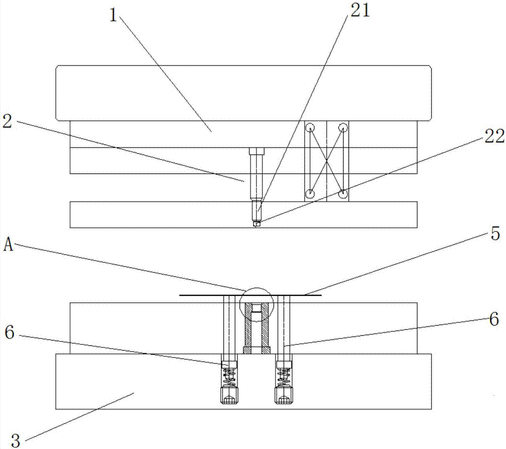 一种模具冲压的翻孔工艺的制作方法