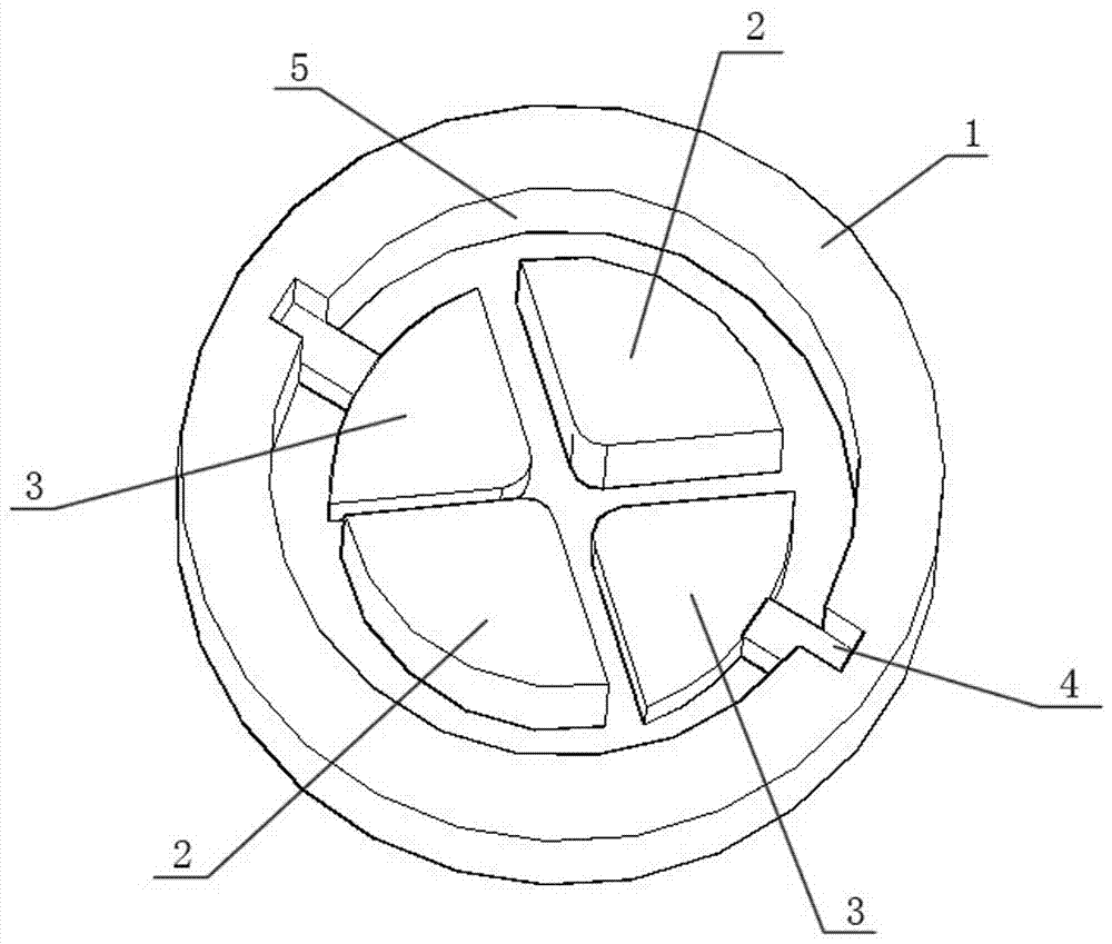 一种电子陶瓷热压成型模具的制作方法