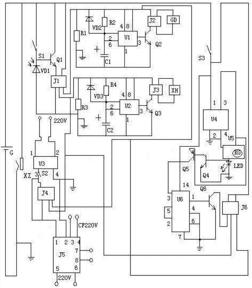 一種柴油發電機組帶自啟動控制裝置的製作方法