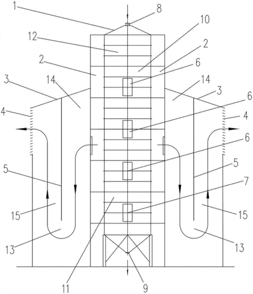 烘干塔内部结构3d图解图片