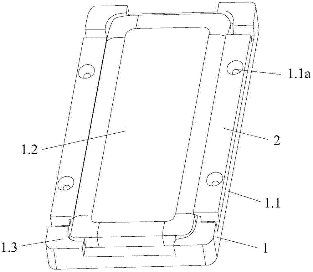 一种曲面陶瓷盖板整型夹具的制作方法