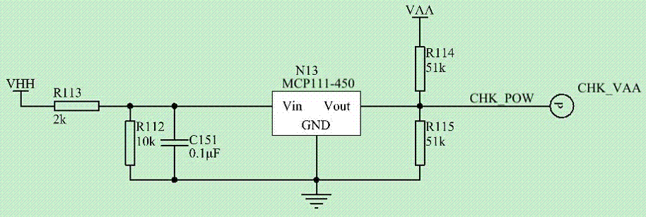 一种MCU上电检测电路的制作方法