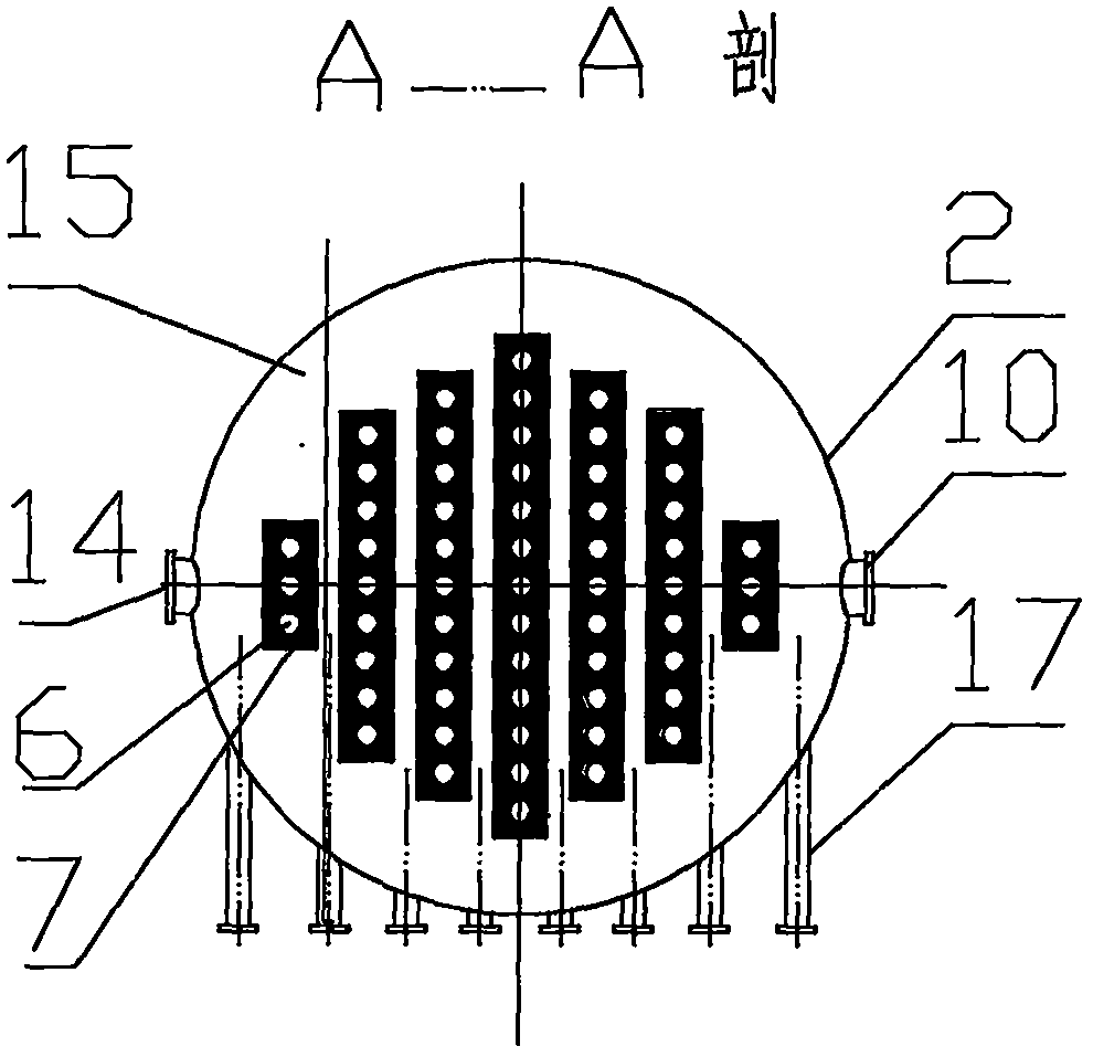 一種管程走熱煙殼程走油料新型連續蒸餾管式爐設備的製作方法