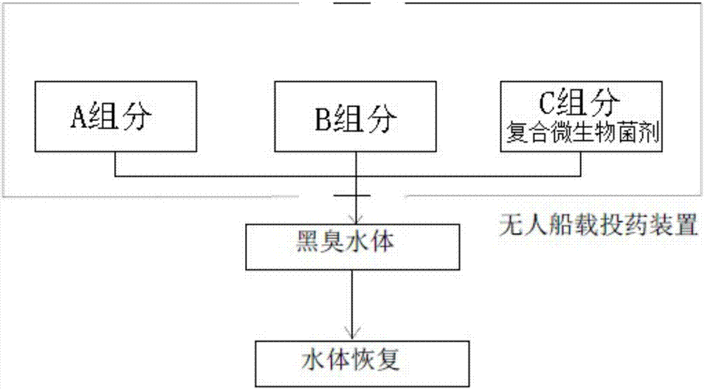 一种黑臭水体治理剂及方法与流程