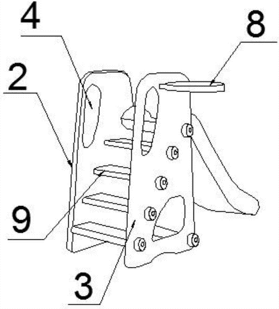 本实用新型涉及一种滑梯