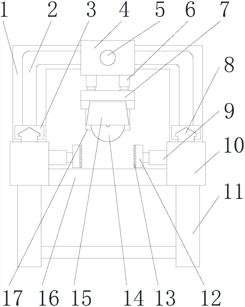 一种建筑工程用型材快速切割设备的制作方法