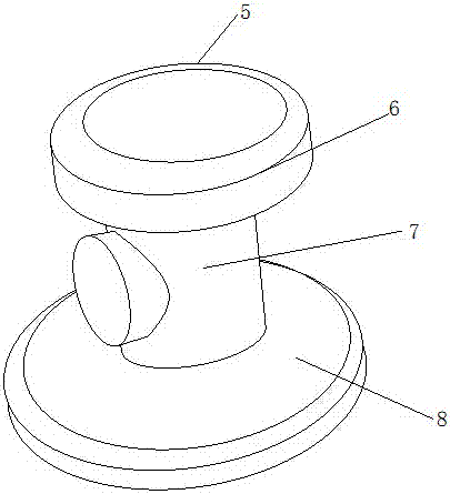 一種醫用聽診器的製作方法