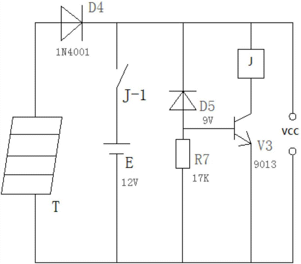 一種光伏鹵素燈直流供電電路的製作方法