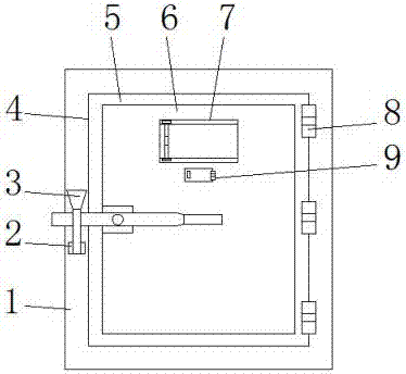 一种冷库用安全保温门的制作方法