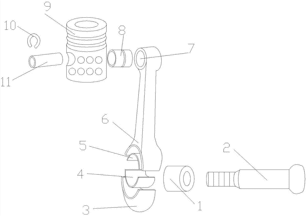 一种具优良润滑性能的内燃机活塞的制作方法