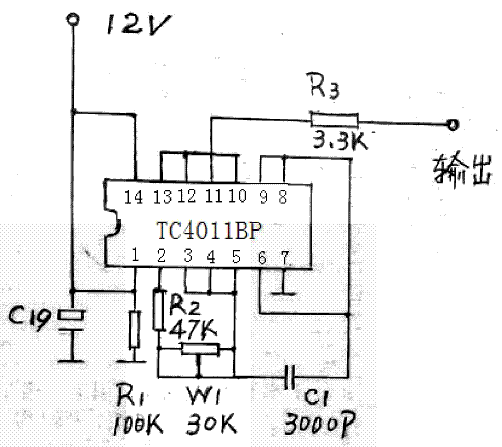 tc4001bp电路图图片