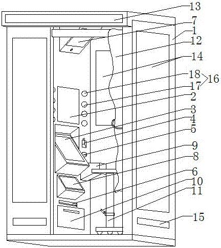 一种具有广告展示的自助照相亭的制作方法