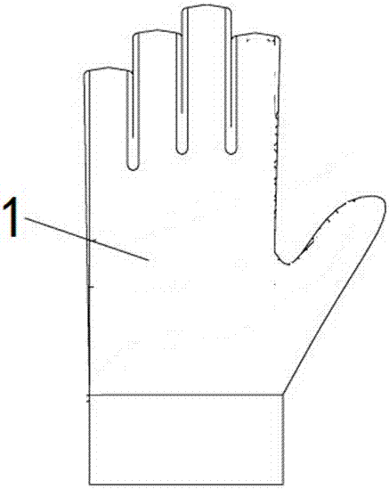 保暖抗静电手套的制作方法