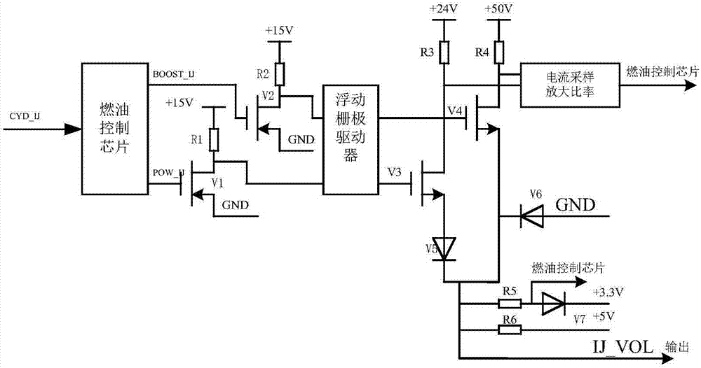 一種高壓共軌柴發動機噴油器驅動電路及控制方法與流程