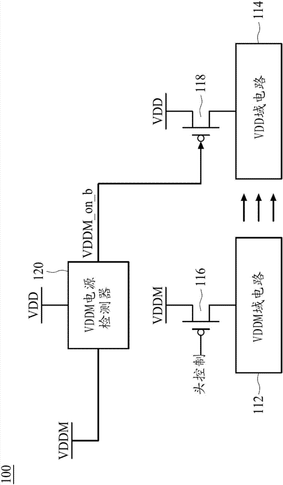 具有電源檢測器的雙軌器件及其操作方法與流程