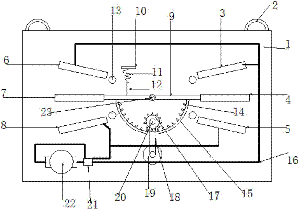 一种静电动力教学实验仪的制作方法