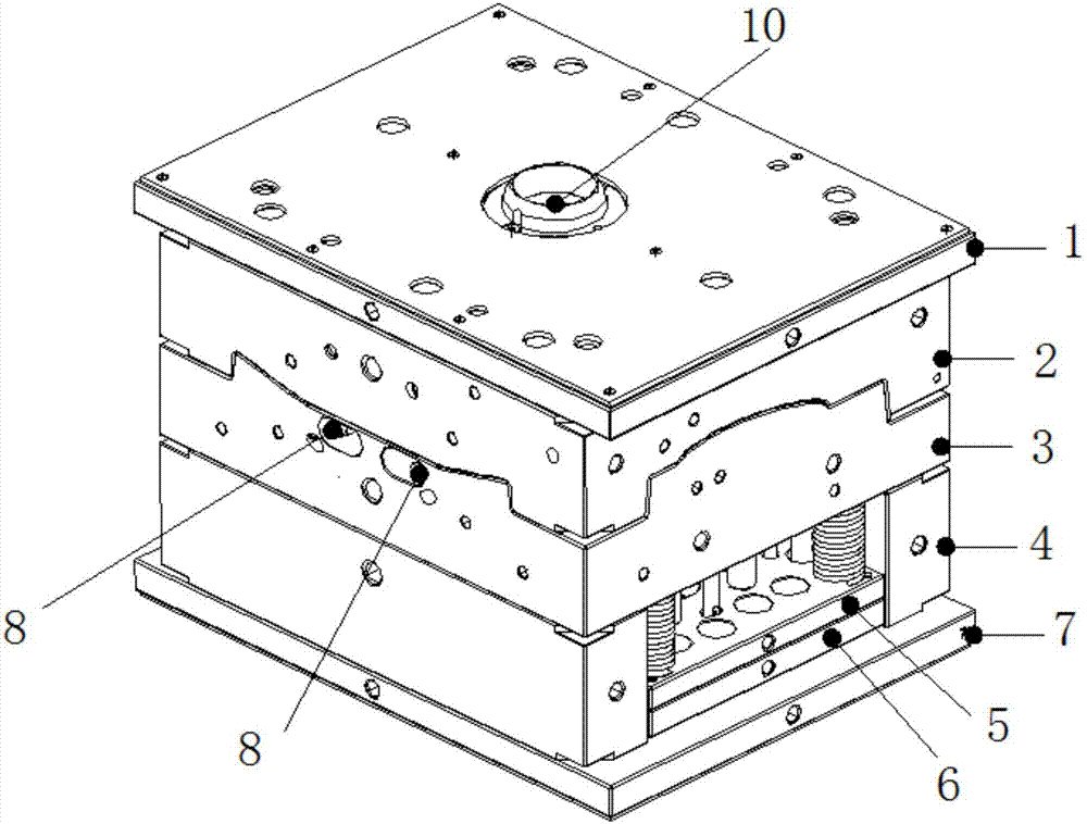 气辅成型模具图解图片