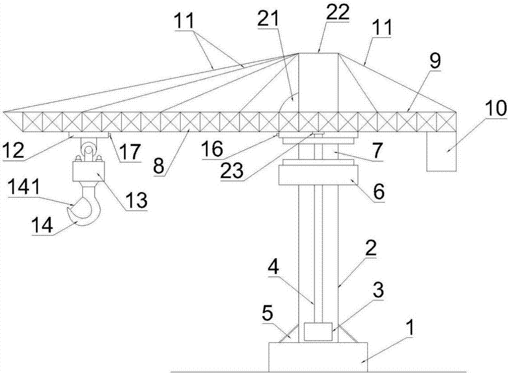 一種建築用塔吊的製作方法