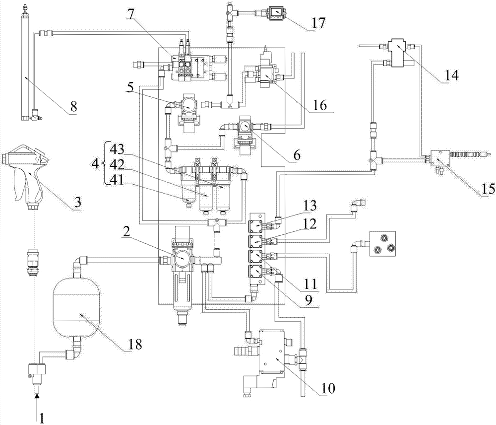 一種真空氣路及數控機床的製作方法