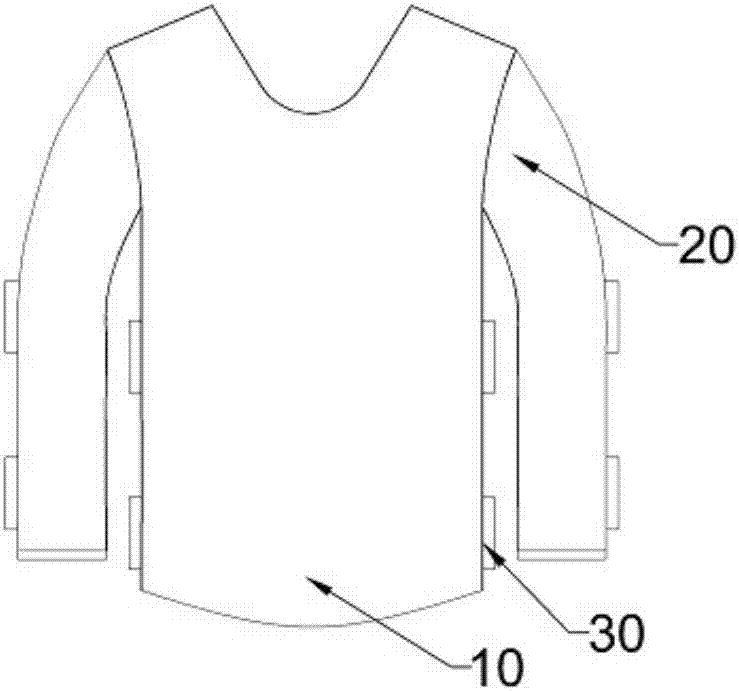 便于术后病人穿戴的病人服的制作方法